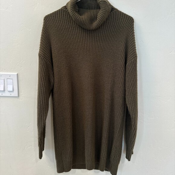 π² Superdown Sanja Sweater Dress β Forest Green β Size Small - Picture 2 of 7